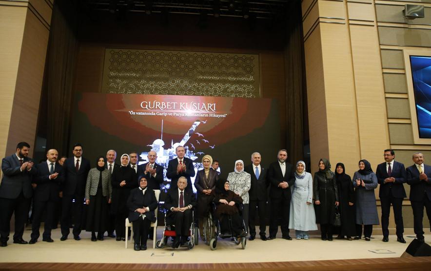 Cumhurbaşkanı Erdoğan Gurbet Kuşları belgeselinin galasına katıldı