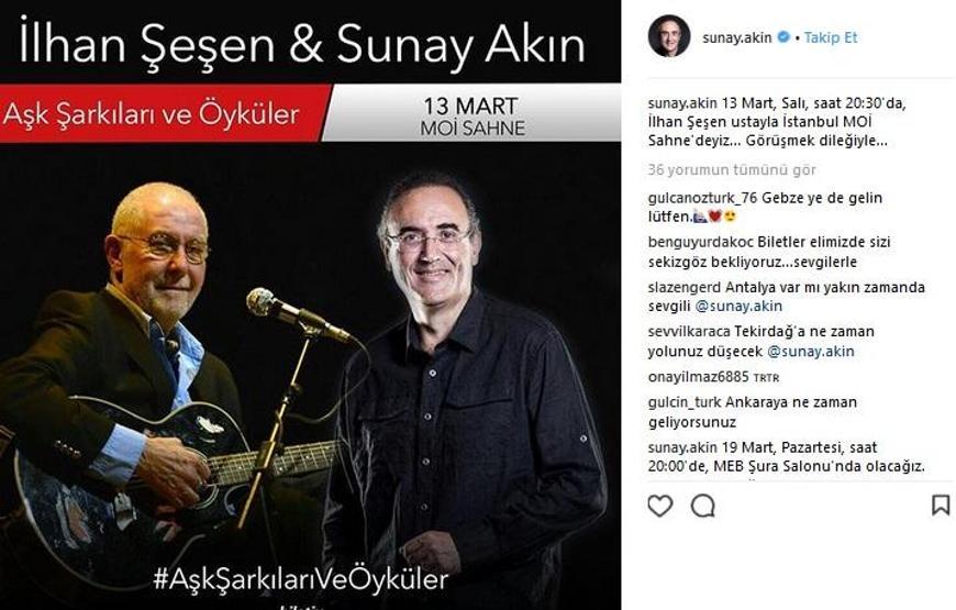 Ünlülerin Instagram günlüğü 13.03.2018