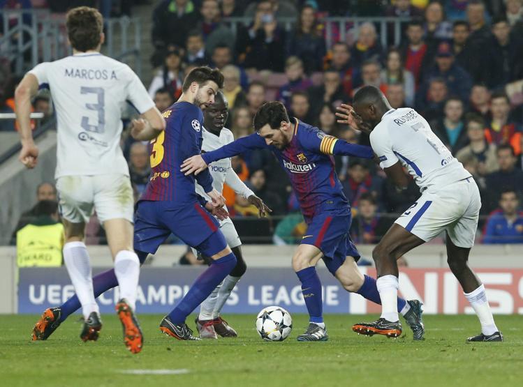 Messi şov yaptı Barcelona Chelseayı farklı devirdi