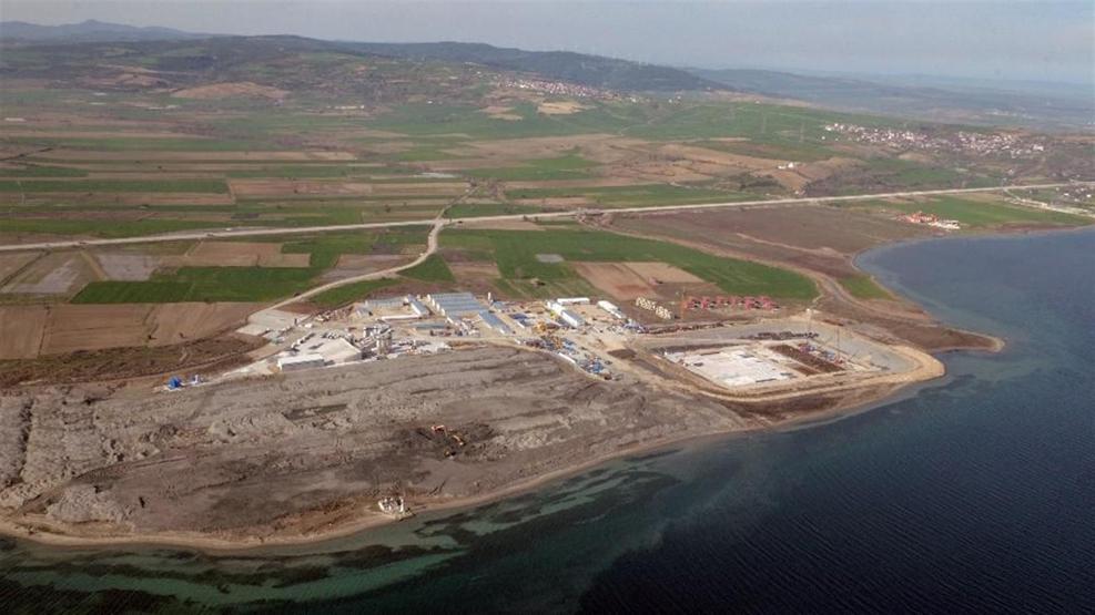 1915 Çanakkale Köprüsü’ndeki çalışmaların havadan fotoğrafları