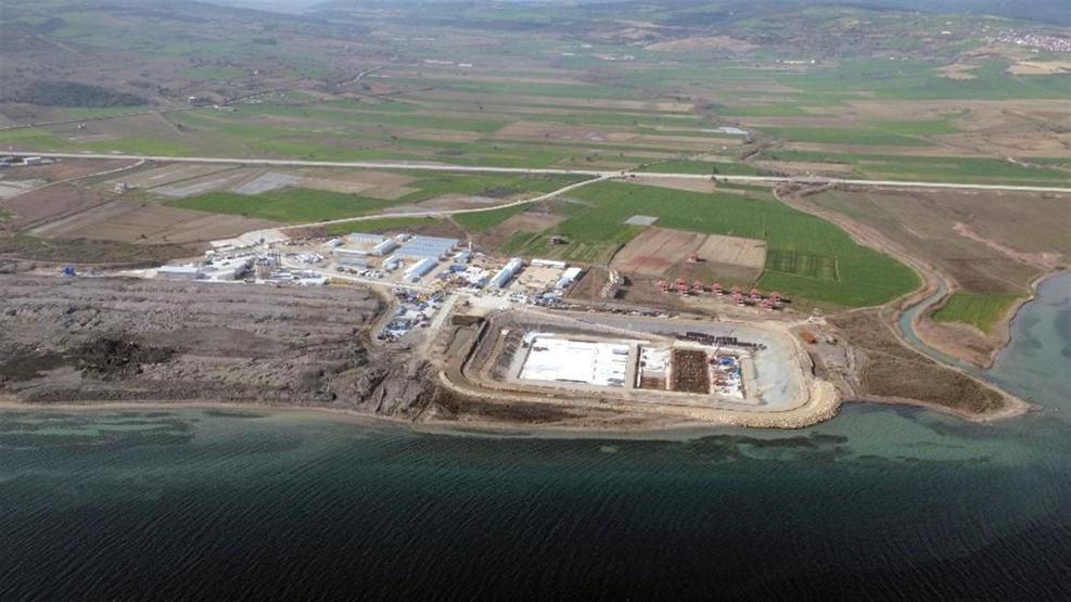 1915 Çanakkale Köprüsü’ndeki çalışmaların havadan fotoğrafları