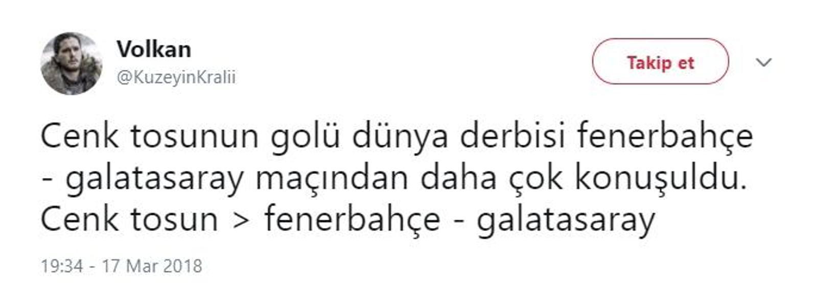 Derbi Twitterı salladı: Git bu takımdan