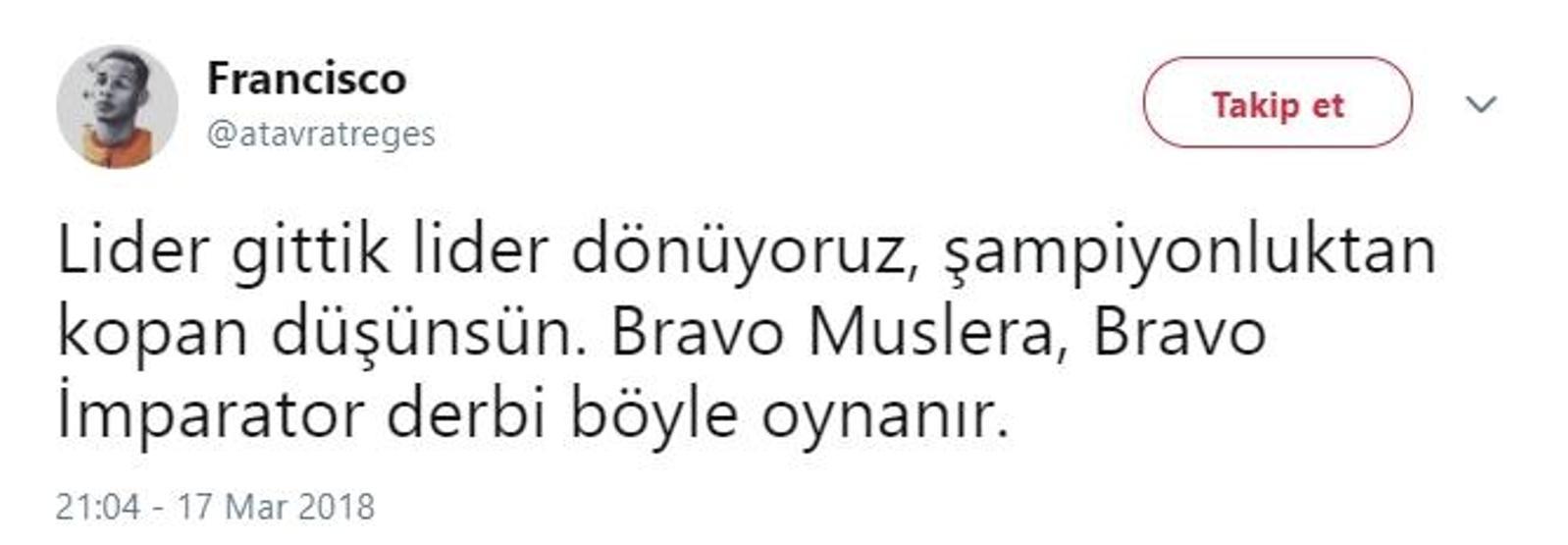 Derbi Twitterı salladı: Git bu takımdan