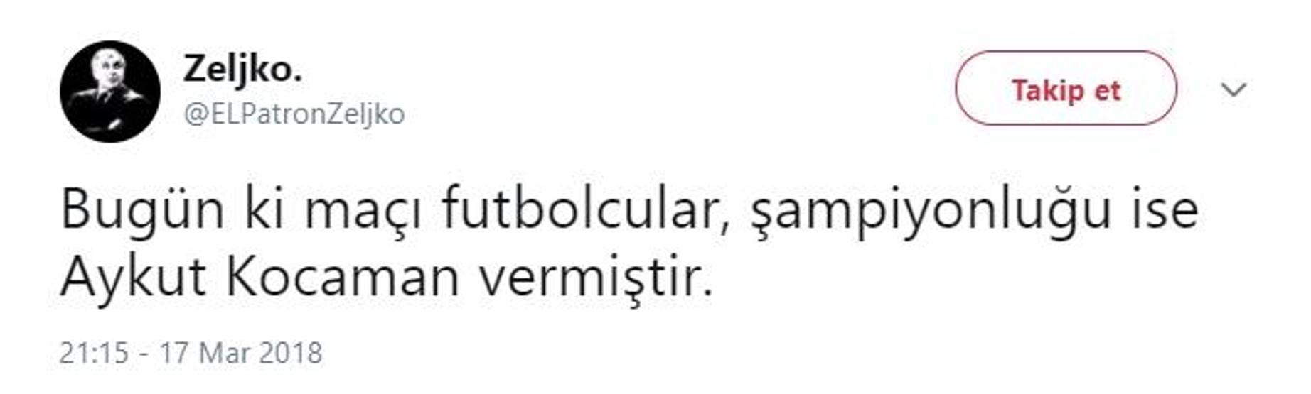 Derbi Twitterı salladı: Git bu takımdan