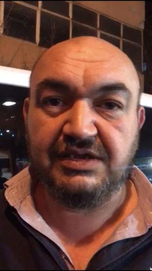 UBER sürücüsüne AVM girişinde dayak