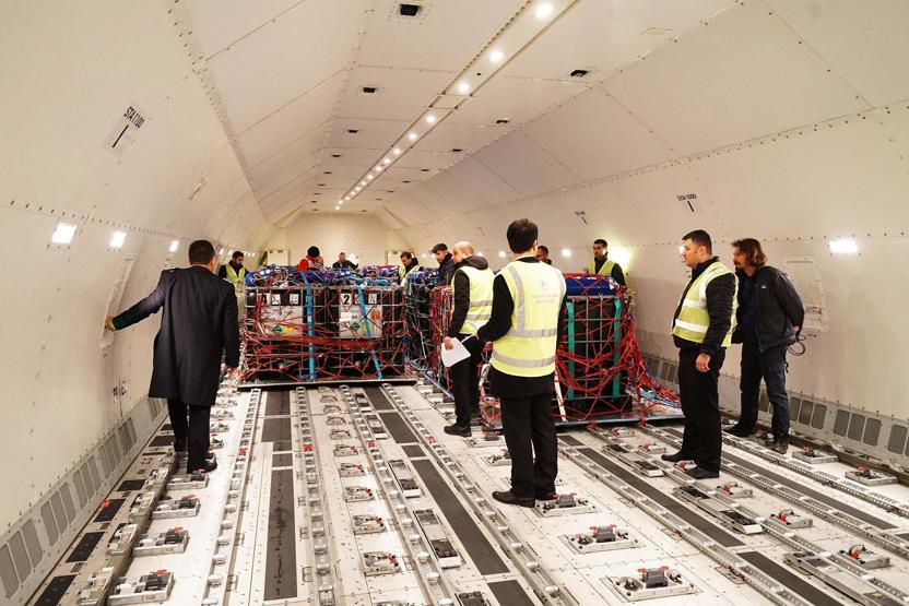 Turkish Cargo, 1 buçuk milyon canlı balığı Umman’a taşıdı