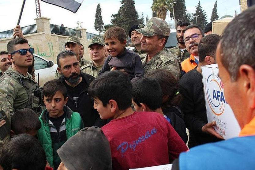 2. Ordu Komutanı Korgeneral İsmail Temel, Afrinde