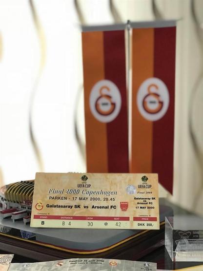 Bin 250 parçalık Galatasaray maç biletleri koleksiyonu