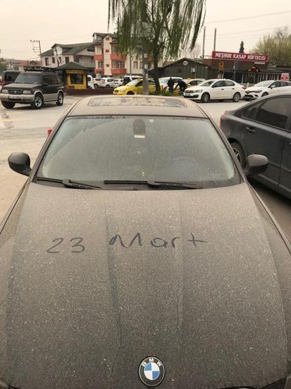 Gökten çamur yağdı...İstanbul, İzmir, Kocaeli ve Sakarya