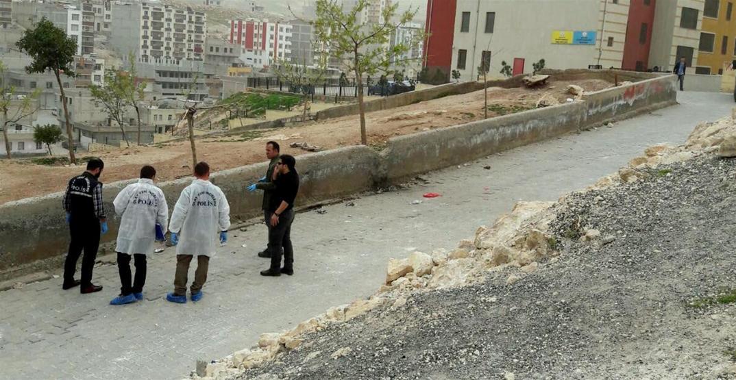 Şanlıurfada okul yoluna bombalı tuzak