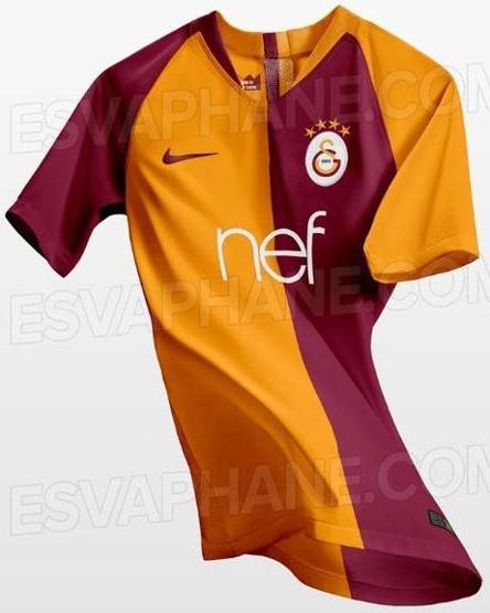 Galatasarayın yeni sezon forması sosyal medyaya sızdı