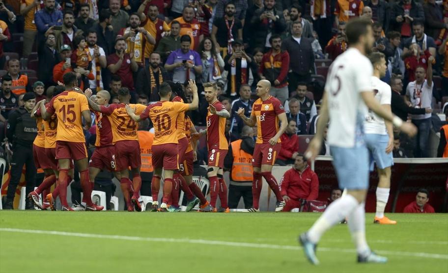 Galatasaray - Trabzonspor maçının fotoğrafları
