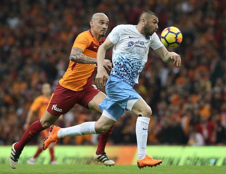 Galatasaray - Trabzonspor maçının fotoğrafları