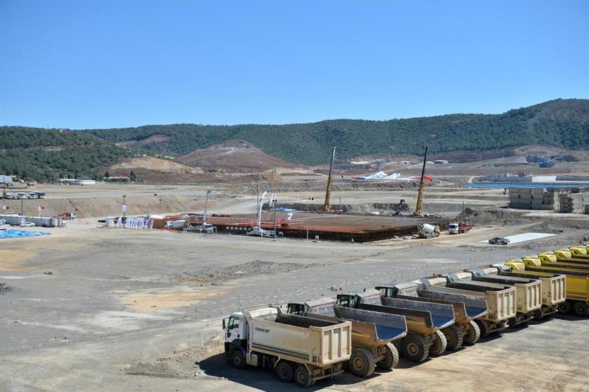 Akkuyu Nükleer Güç Santralinin temeli atılıyor