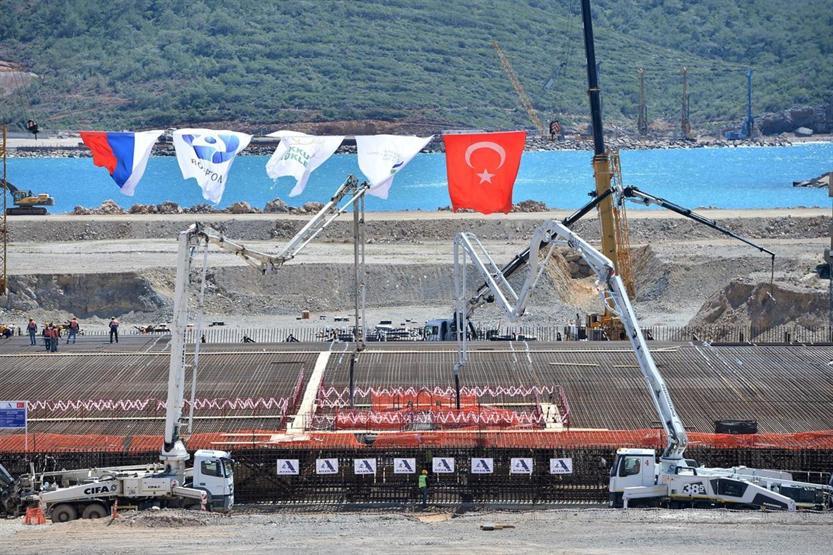 Akkuyu Nükleer Güç Santralinin temeli atılıyor