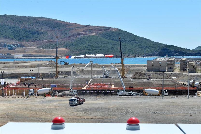 Akkuyu Nükleer Güç Santralinin temeli atılıyor