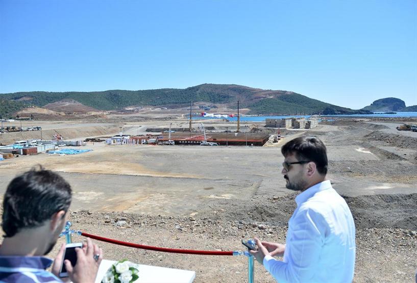 Akkuyu Nükleer Güç Santralinin temeli atılıyor