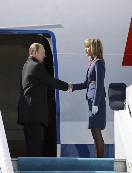 Putinin Türkiye ziyaretinden ilk kareler