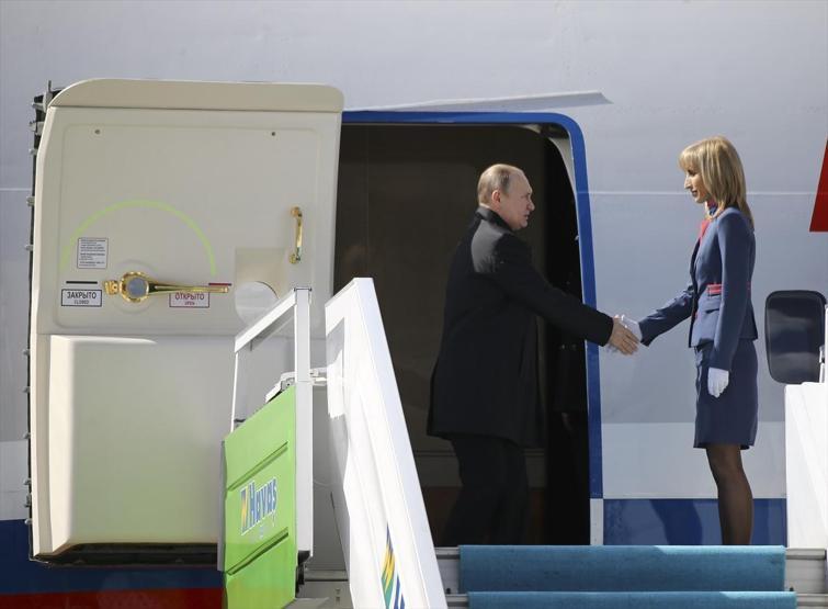 Putinin Türkiye ziyaretinden ilk kareler