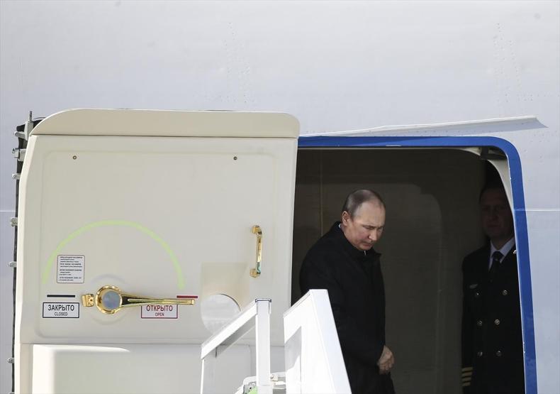 Putinin Türkiye ziyaretinden ilk kareler
