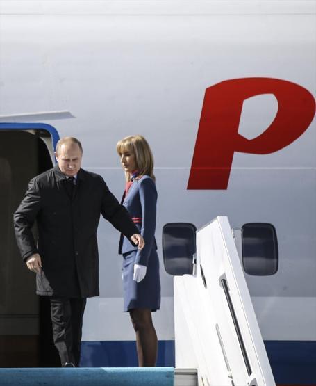 Putinin Türkiye ziyaretinden ilk kareler