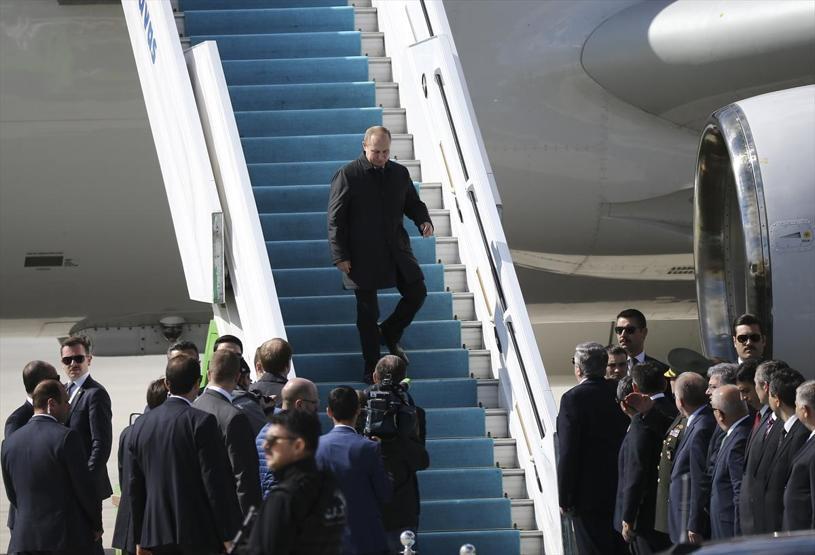 Putinin Türkiye ziyaretinden ilk kareler