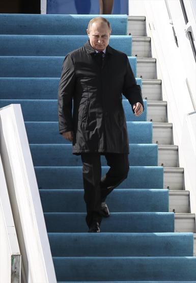 Putinin Türkiye ziyaretinden ilk kareler