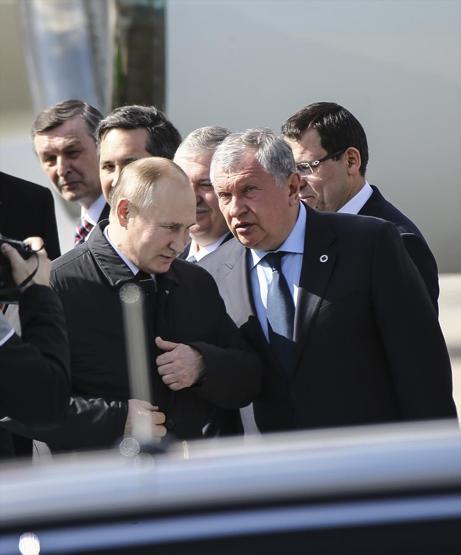 Putinin Türkiye ziyaretinden ilk kareler