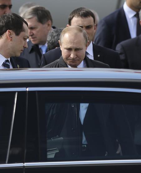 Putinin Türkiye ziyaretinden ilk kareler