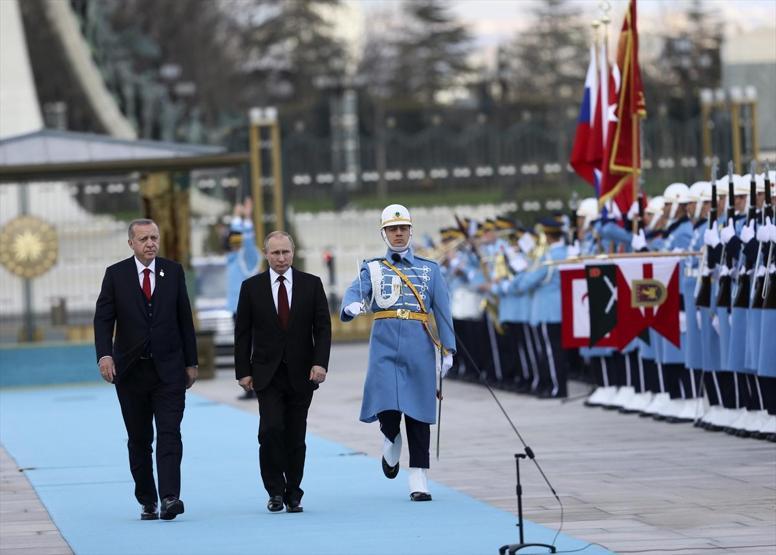 Putinin Türkiye ziyaretinden ilk kareler