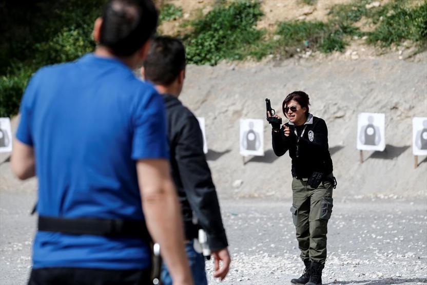 Antalya emniyetinin Lara Croftu