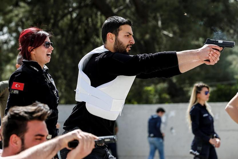 Antalya emniyetinin Lara Croftu