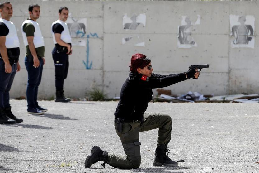 Antalya emniyetinin Lara Croftu