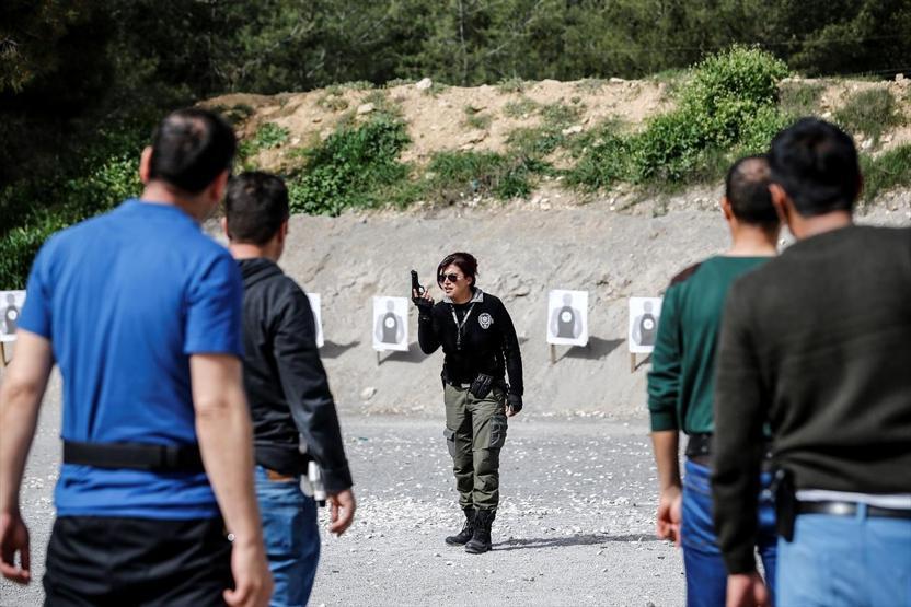 Antalya emniyetinin Lara Croftu