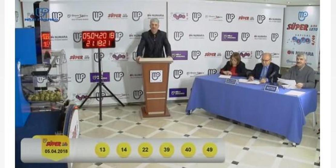 Süper Loto sonuçları 5 Nisan 2018: 5 haftalık numara verileri