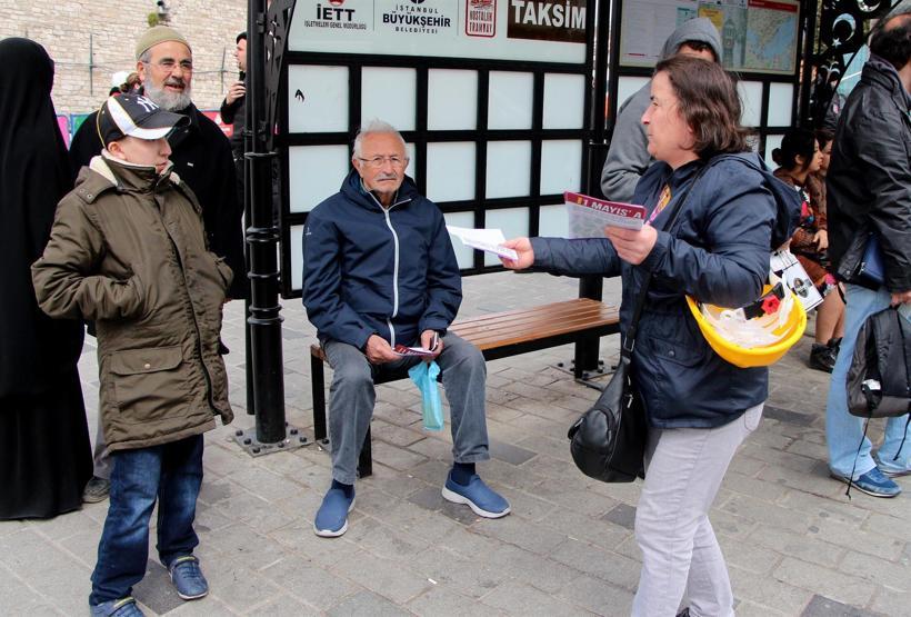 Polis, HDPlilerin baretle bildiri dağıtmasına izin vermedi