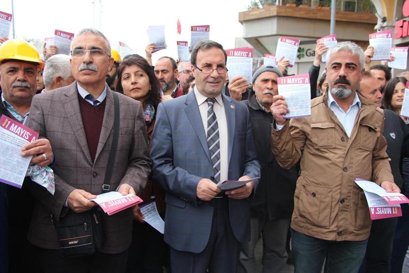Polis, HDPlilerin baretle bildiri dağıtmasına izin vermedi
