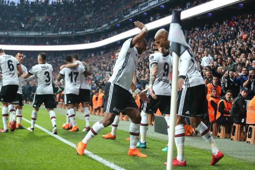Beşiktaş, Göztepeye karşı gol oldu yağdı