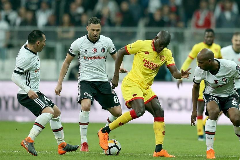 Beşiktaş, Göztepeye karşı gol oldu yağdı