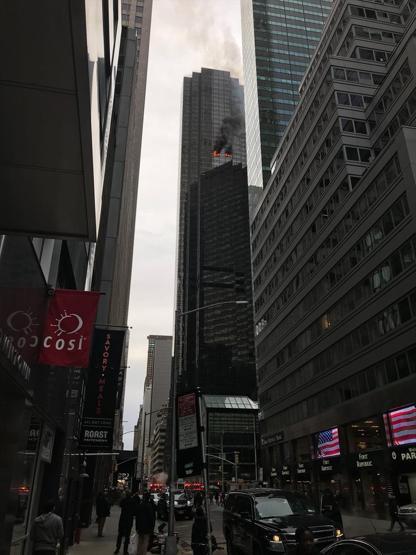 New Yorktaki Trump Towerın 50. katında yangın