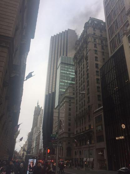 New Yorktaki Trump Towerın 50. katında yangın
