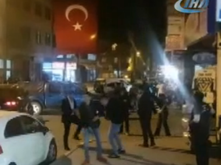 Asker uğurlama terörü: Yol kapatıp, ateş açtılar
