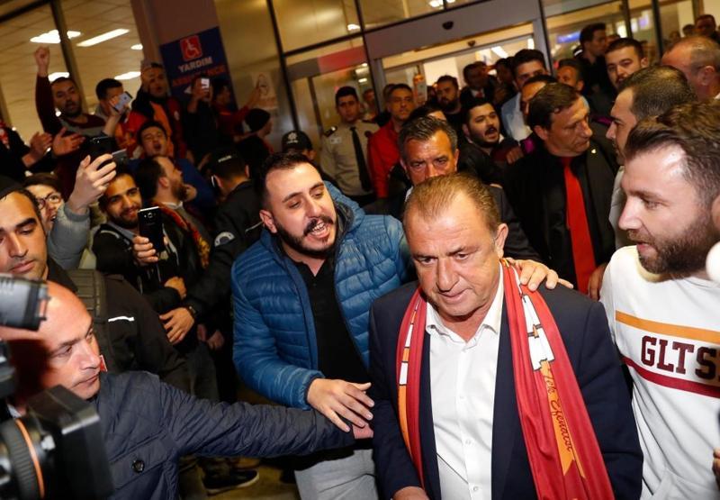 Fatih Terimin gözleri doldu