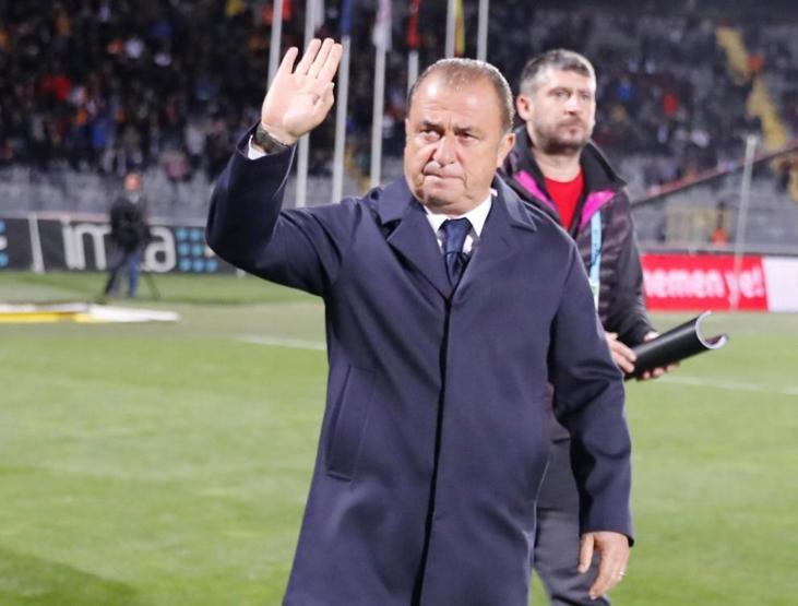 Fatih Terimin gözleri doldu
