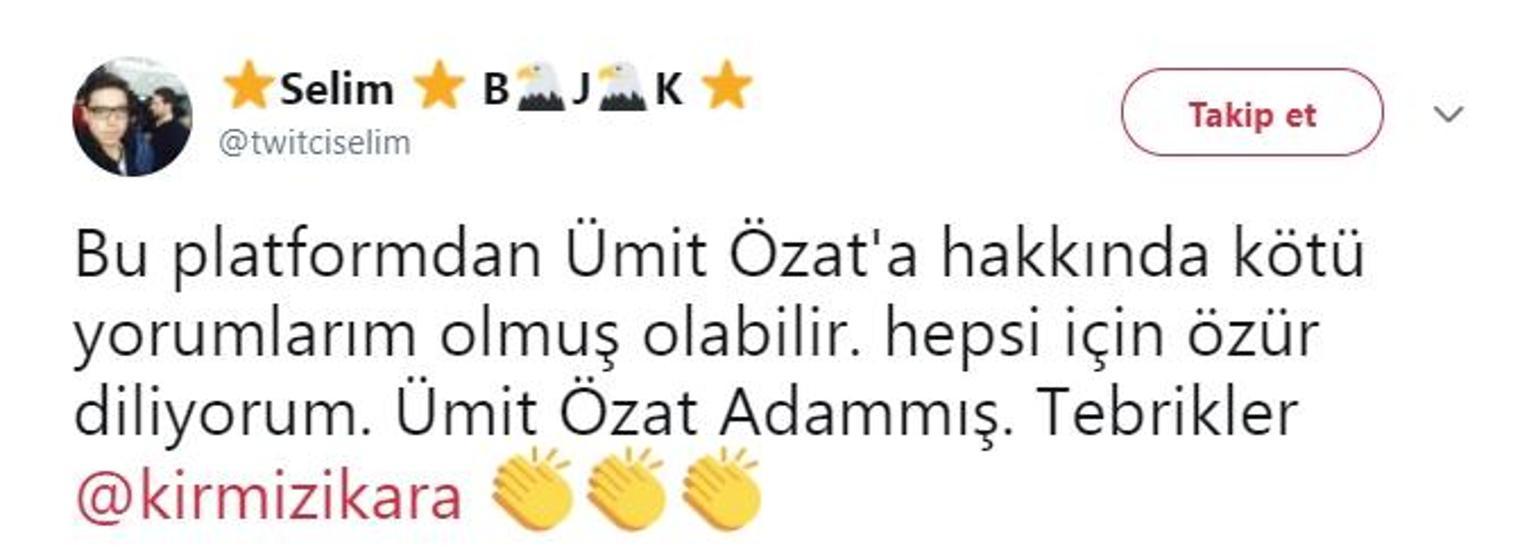 Ümit Özat Twitterı yıktı geçti