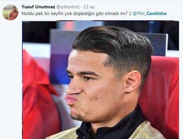 Liverpool taraftarları Coutinhonun kulağını çınlattı
