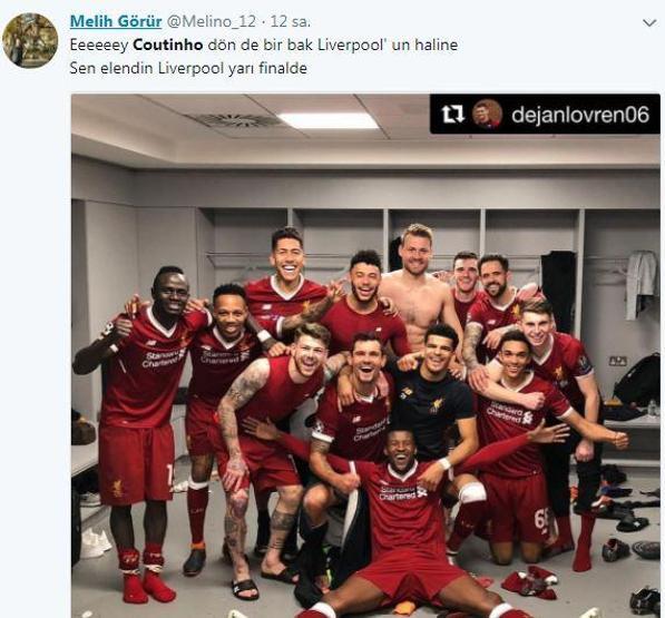 Liverpool taraftarları Coutinhonun kulağını çınlattı