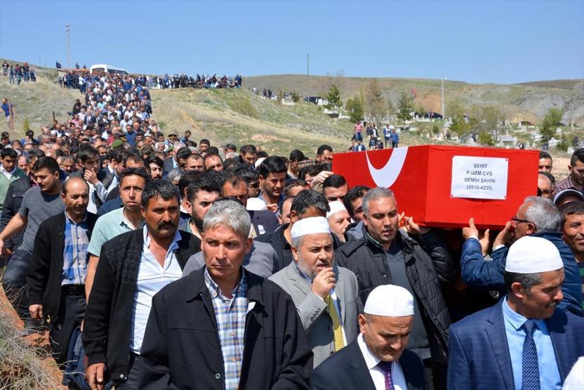 Şehit Şahin son yolculuğuna uğurlandı