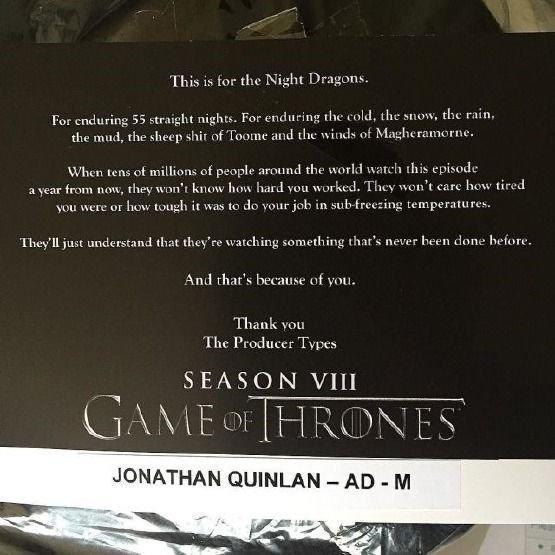 Game of Thronesun finaliyle ilgili büyük gelişme: 55 gündür bu sahne çekiliyor