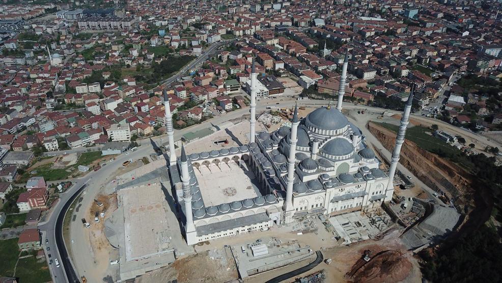 Çamlıca Caminin açılışına günler kaldı